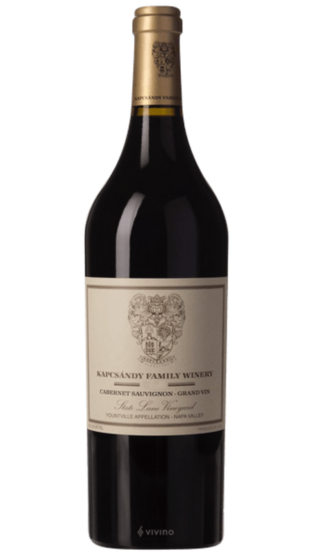 Kapcsandy Family Winery Kapcsandy State Lane Vineyard Cabernet Sauvignon Grand-Vin 2014