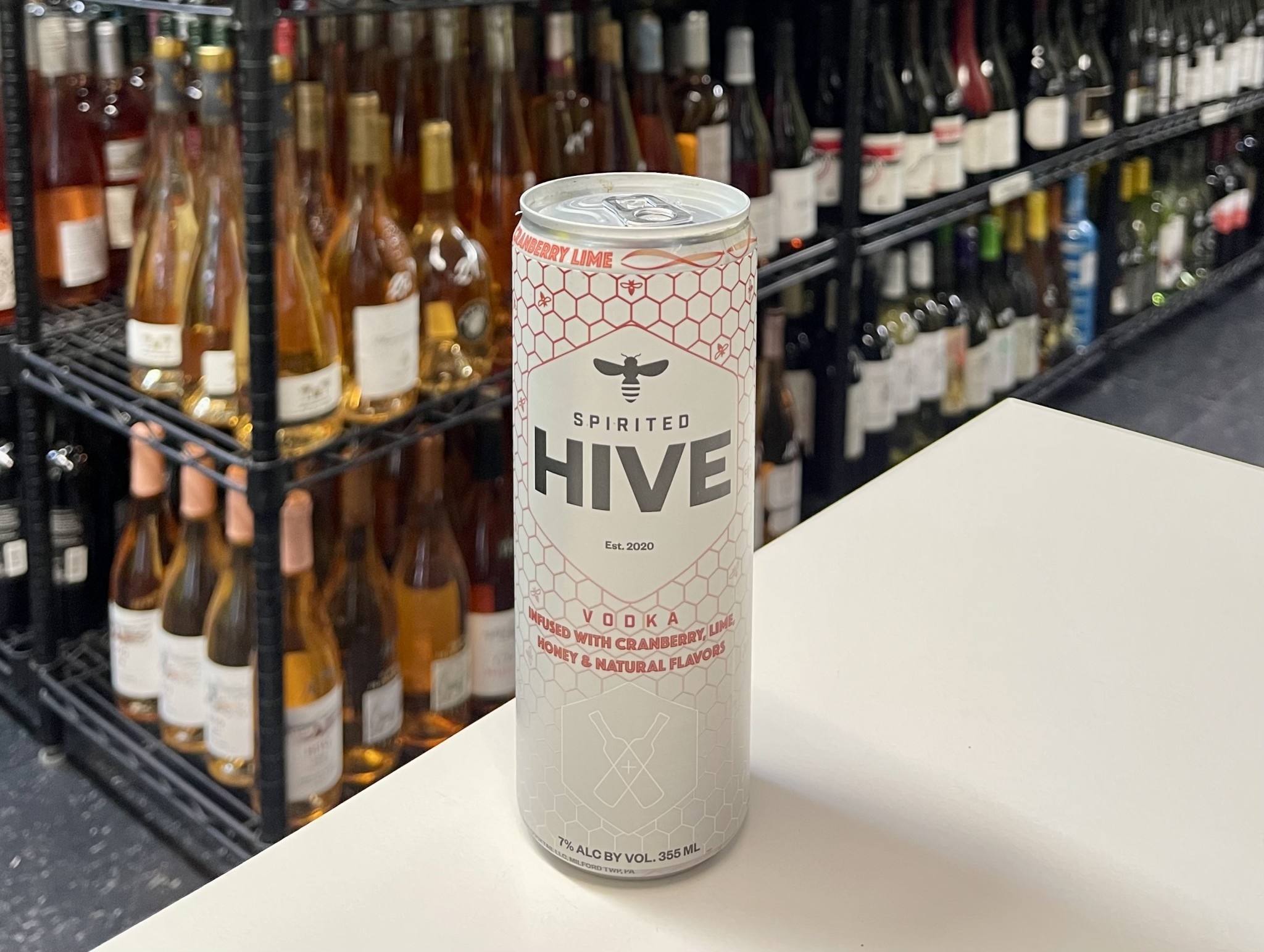 Spirited Hive Cranberry Lime Vodka 355ml