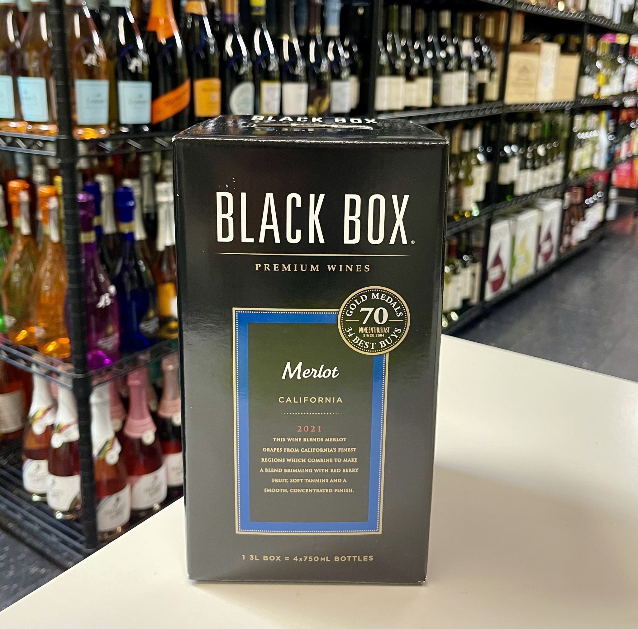 Black Box Merlot NV 3L - Divino