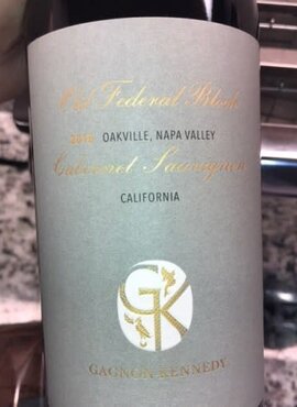 Gagnon Kennedy Old Federal Block Cabernet Sauvignon 2018