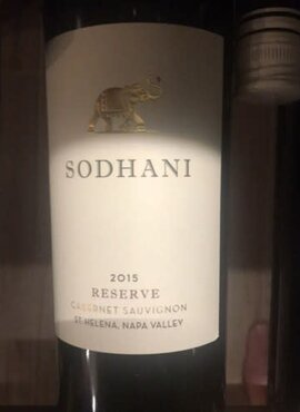 Sodhani Reserve Cabernet Sauvignon 2015
