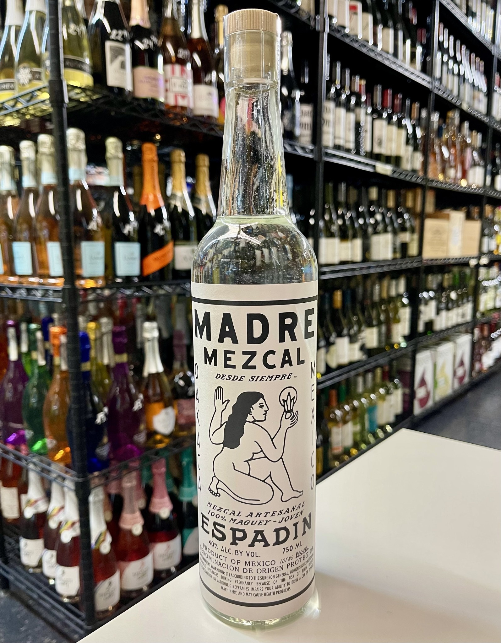 Madre Madre Espadin Maguey-Joven Black label Mezcal 750ml