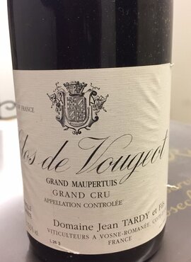Jean Tardy & Fils Clos de Vougeot Grand Cru 'Grand Maupertuis' 2005