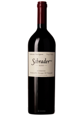 Schrader Schrader Cabernet Sauvignon GIII (G3) Beckstoffer Georges III Vineyard 2008