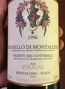Fuligni Brunello di Montalcino Vigneti Dei Cottimelli 2010