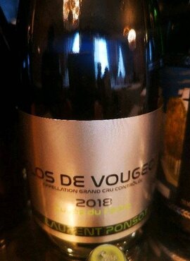 Laurent Ponsot Cuvée du Cèdre Clos Vougeot Grand Cru 2019