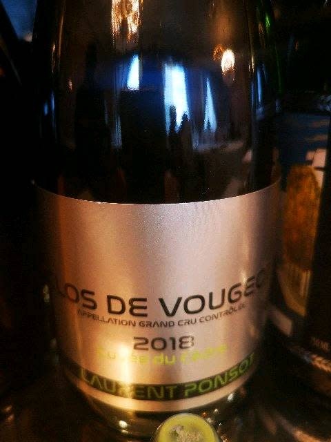 Laurent Ponsot Cuvée du Cèdre Clos Vougeot Grand Cru 2019