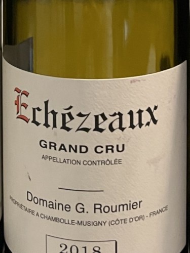 Domaine G. Roumier Echézeaux Grand Cru 2018