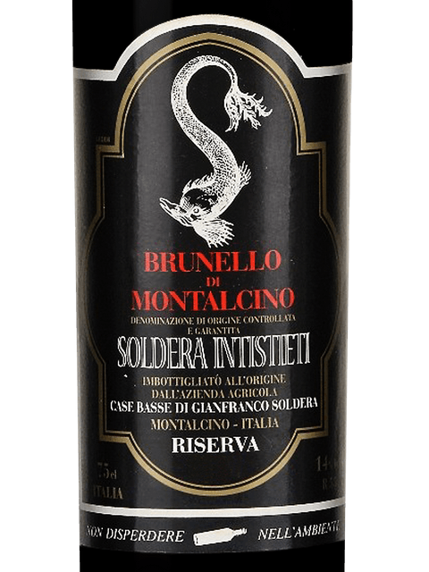 Soldera Brunello di Montalcino Riserva 2004
