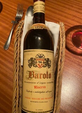 Rocche dei Manzoni Barolo Riserva 1978
