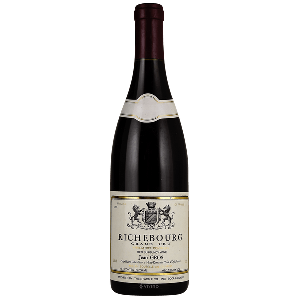 Domaine Jean Gros Richebourg Grand Cru 1990