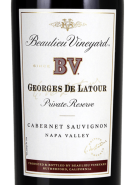 Beaulieu Vineyard (BV) Beaulieu Vineyard (BV) Georges De Latour Private Reserve Cabernet Sauvignon 1987