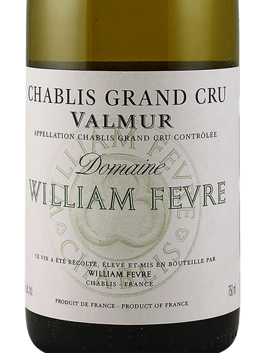 Domaine William Fèvre Chablis Grand Cru Valmur 2018