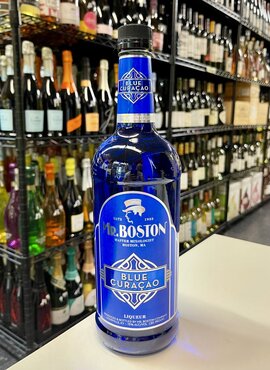 Mr.Boston Mr. Boston Blue Curacao Liqueur 1 L
