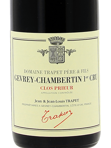 Domaine Trapet Domaine Trapet Clos Prieur Gevrey-Chambertin 1er Cru 2018