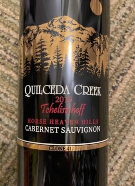 Quilceda Quilceda Creek Tchelistcheff Clone 412 Cabernet Sauvignon 2019