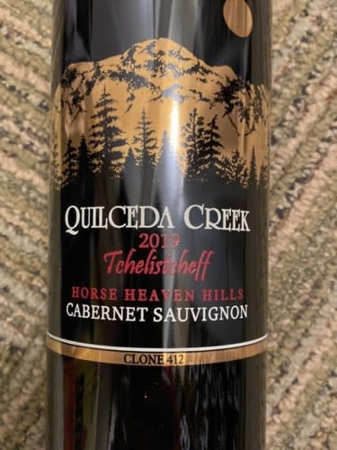 Quilceda Quilceda Creek Tchelistcheff Clone 412 Cabernet Sauvignon 2019
