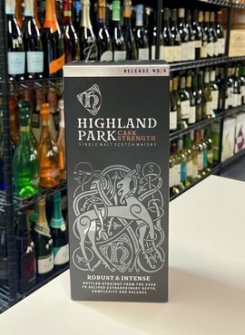 Highland Park Cask Strength Single Malt Scotch Whisky No. 4 Release 750ml