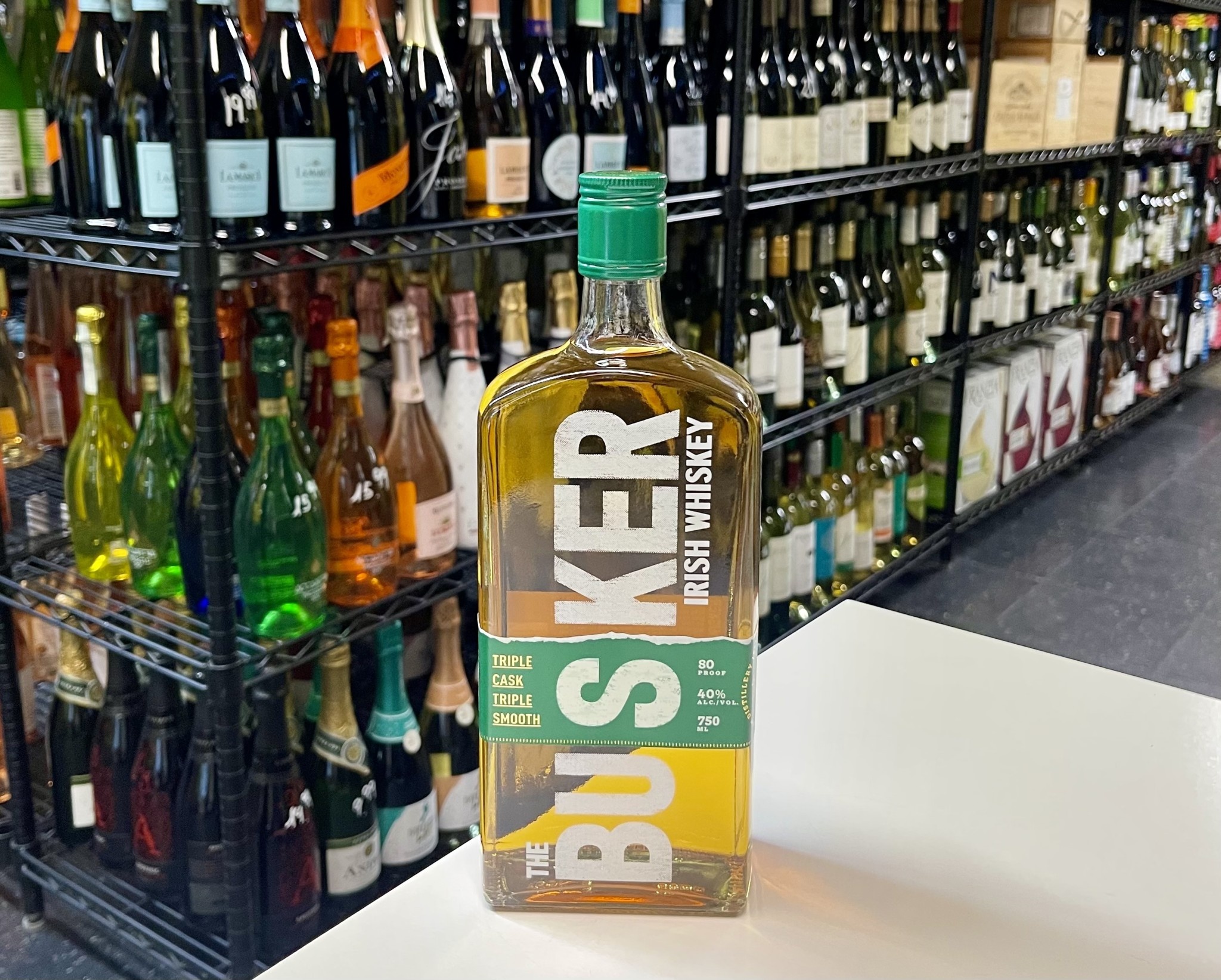 Busker Triple Cask Triple Smooth  Irish Whisky 750ml