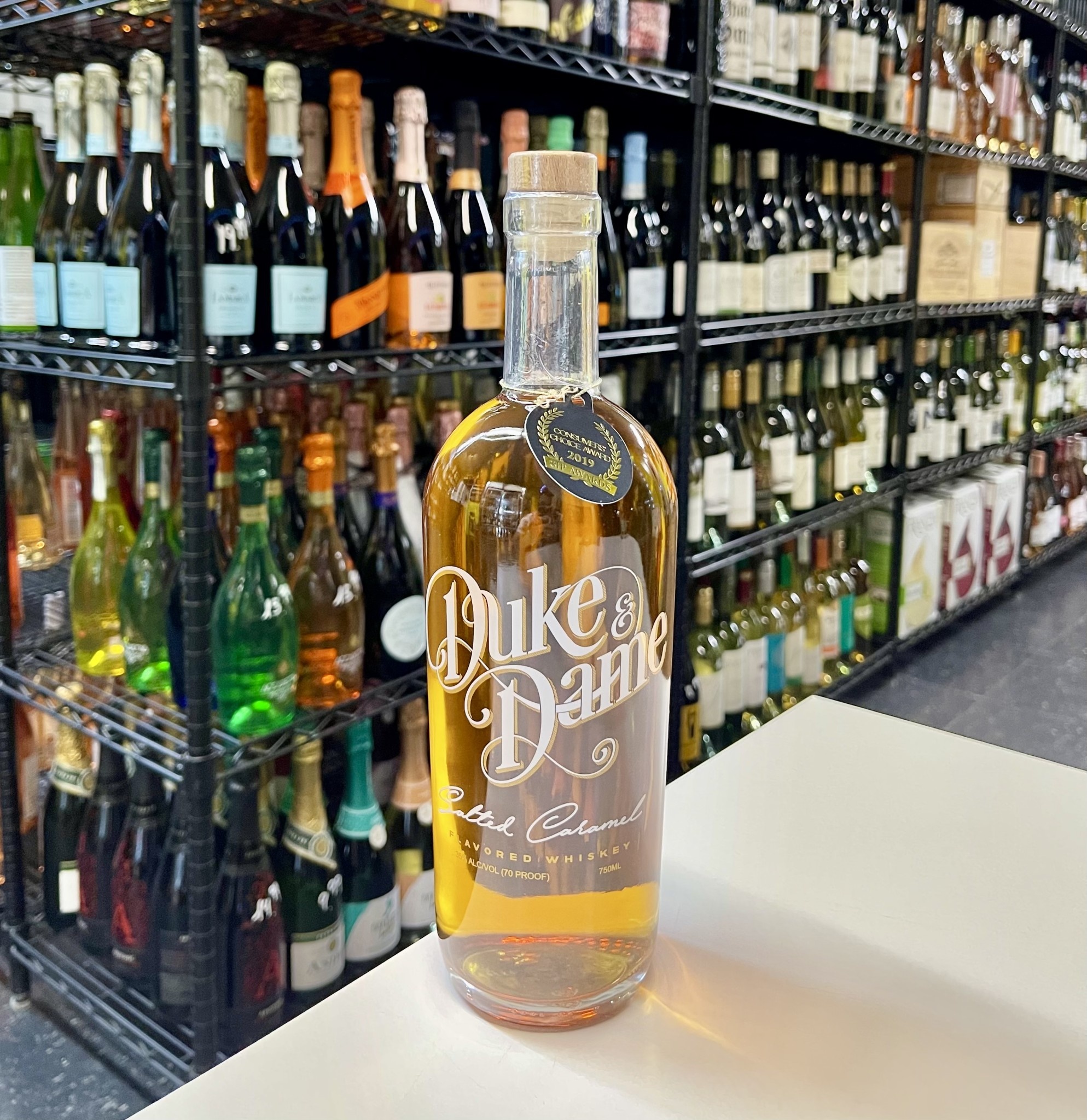 Duke & Dame Salted Caramel Flavored Whiskey  750ml