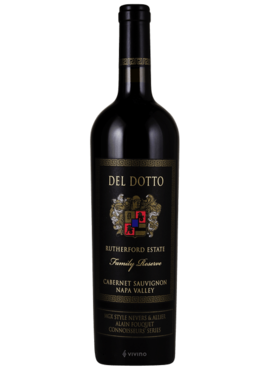 Del Dotto Del Dotto Rutherford Estate MGX Style Fouquet French Oak Family Reserve Cabernet Sauvignon 2019