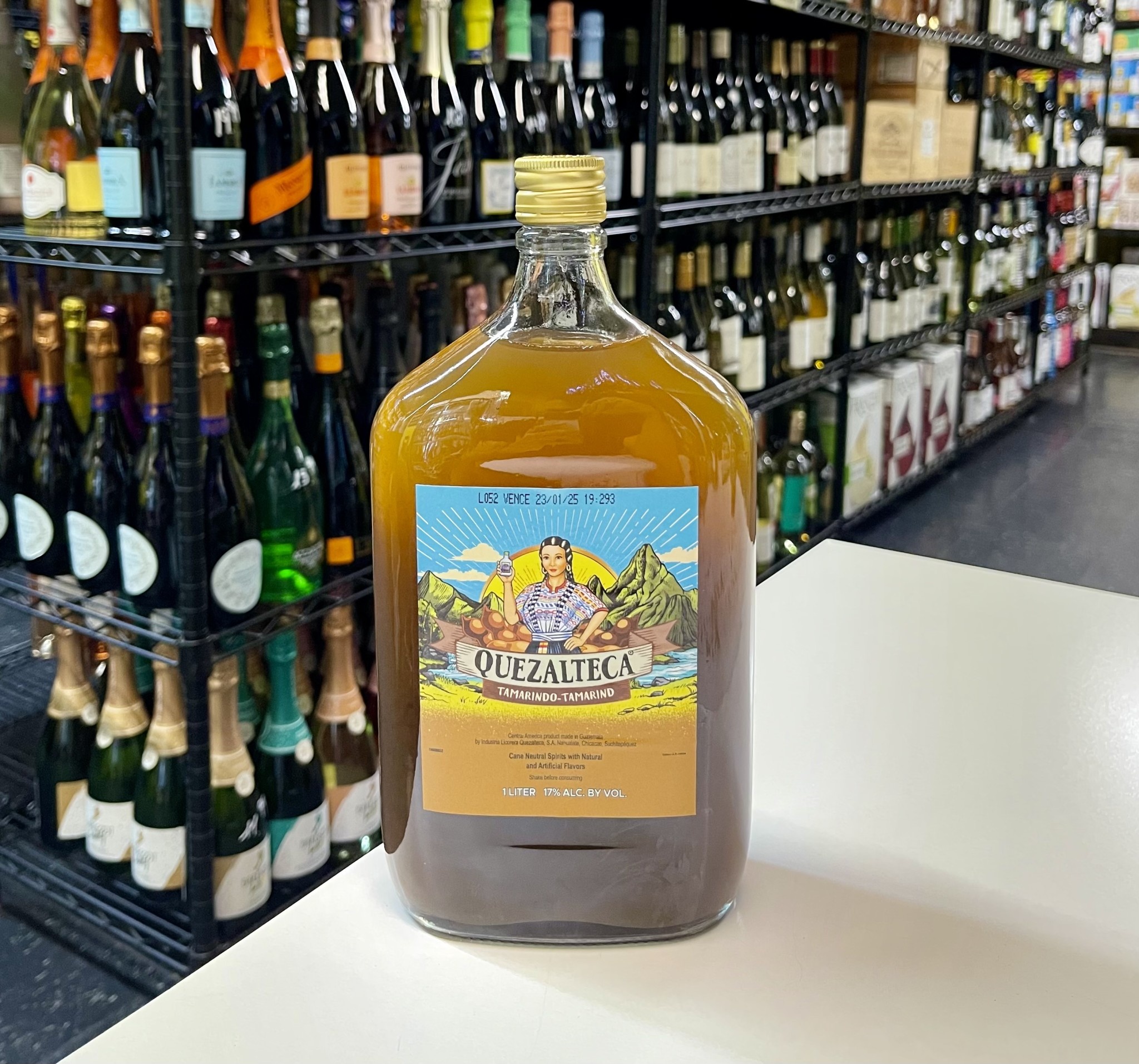 Quezalteca Tamarindo Aguardiente 1L