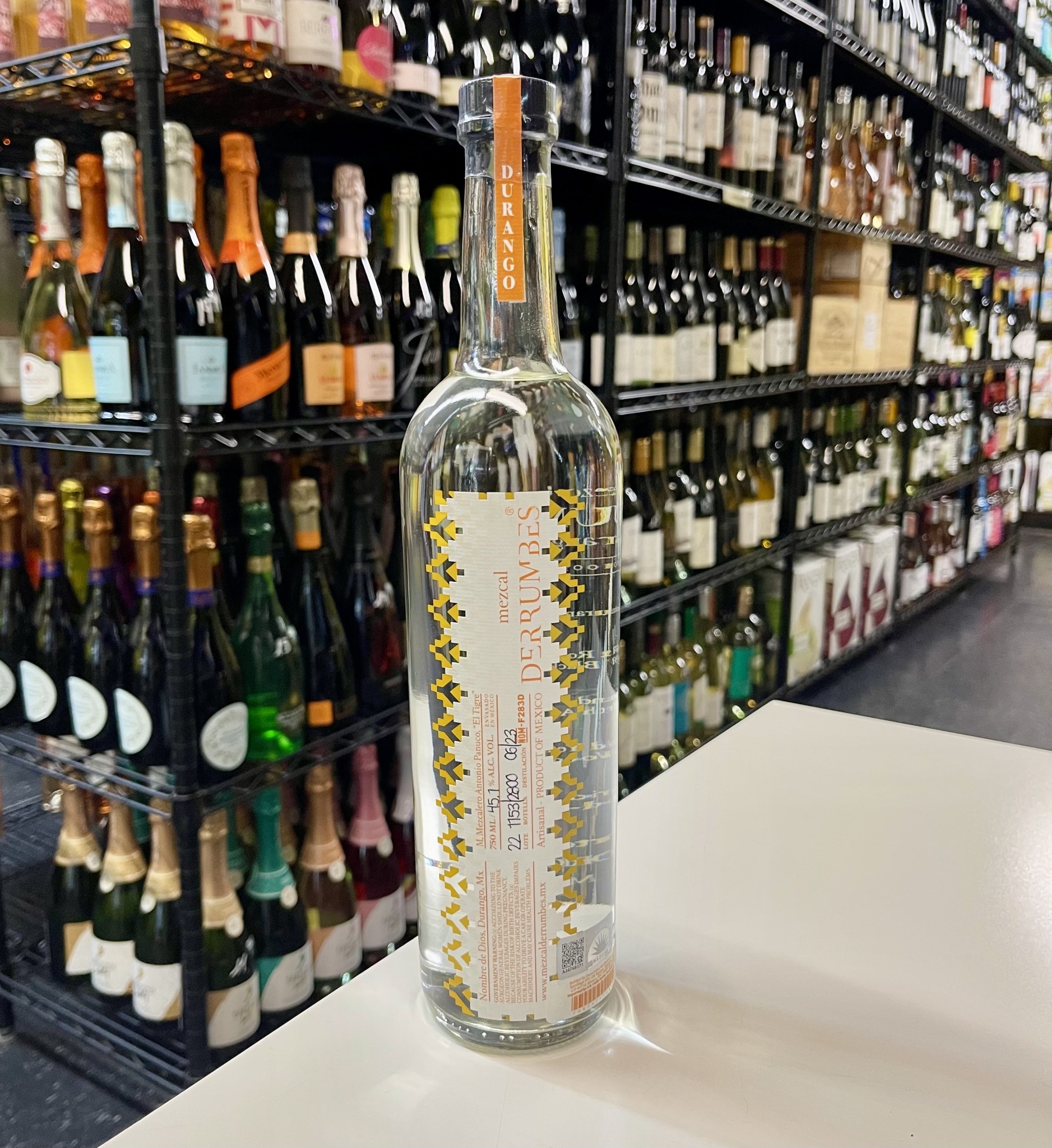 Mezcal Derrumbes Durango 750ml