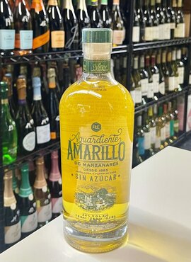 Aguardiente Amarillo De Manzanares Sin Azucar 750ml