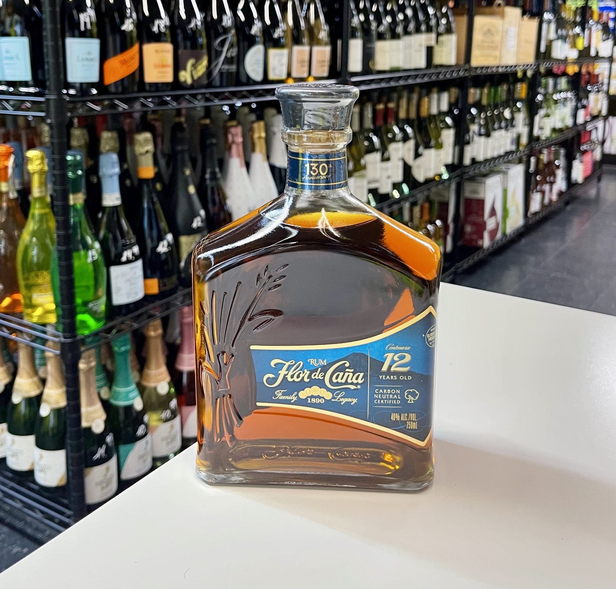 Flor de Caña Centenario 12 Year Old Rum 750ml