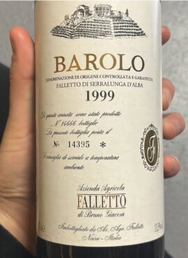 Bruno Giacosa Bruno Giacosa Falletto di Serralunga d'Alba Barolo 1999