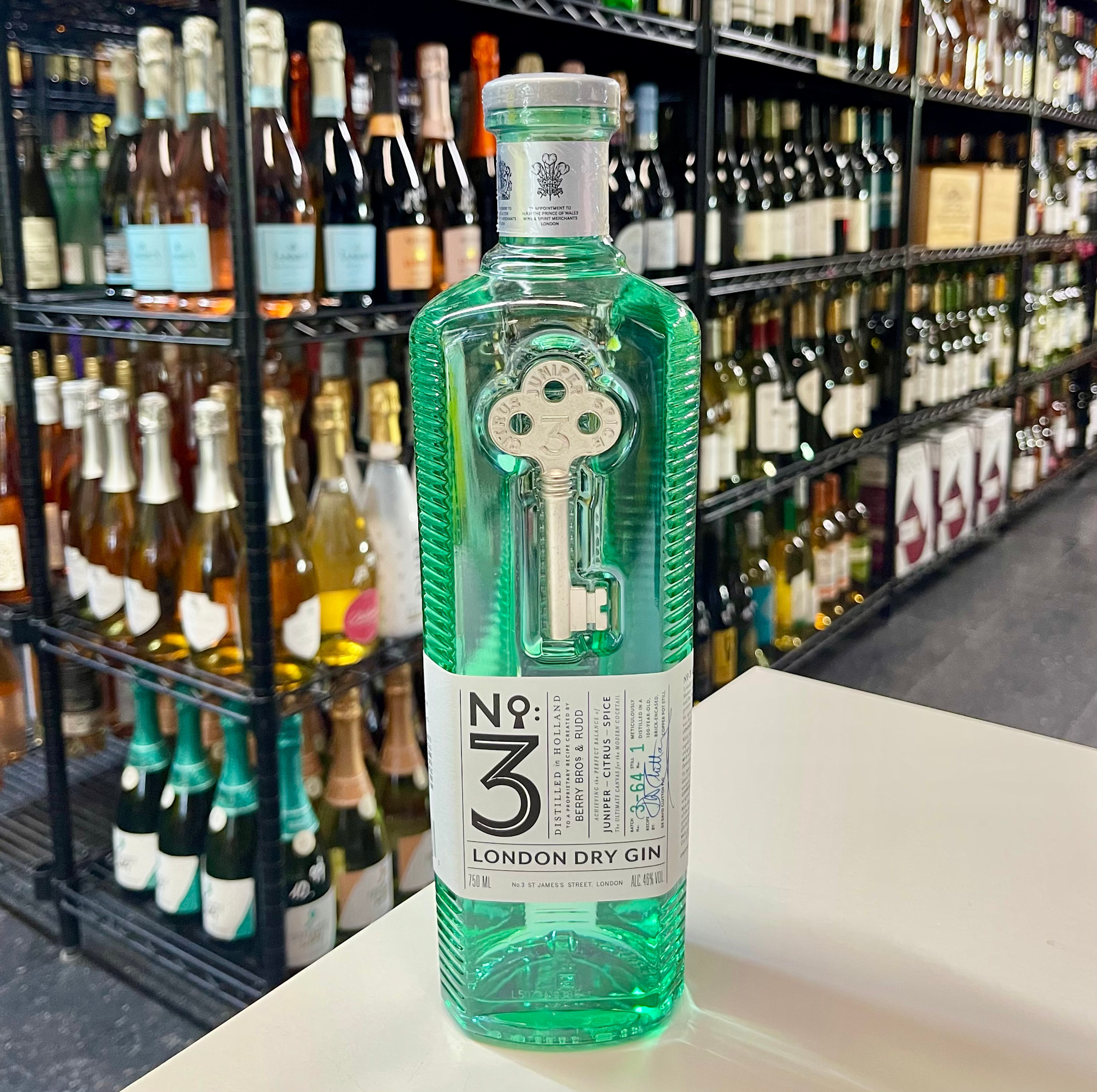 No. 3 London Dry Gin Gift Pack 750ml - Divino