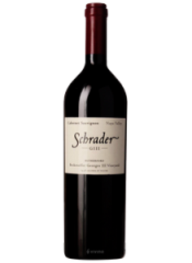 Schrader Schrader Cabernet Sauvignon GIII (G3) Beckstoffer Georges III Vineyard 2009