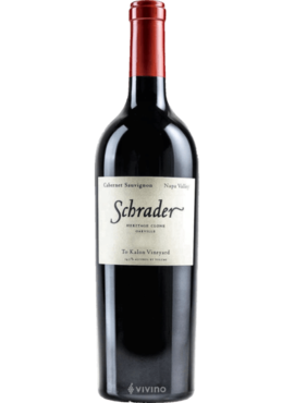 Schrader Schrader Heritage Clone To Kalon Vineyard 2018