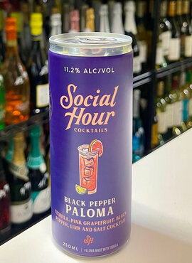 Social Hour Social Hour Black Pepper Paloma 250ml