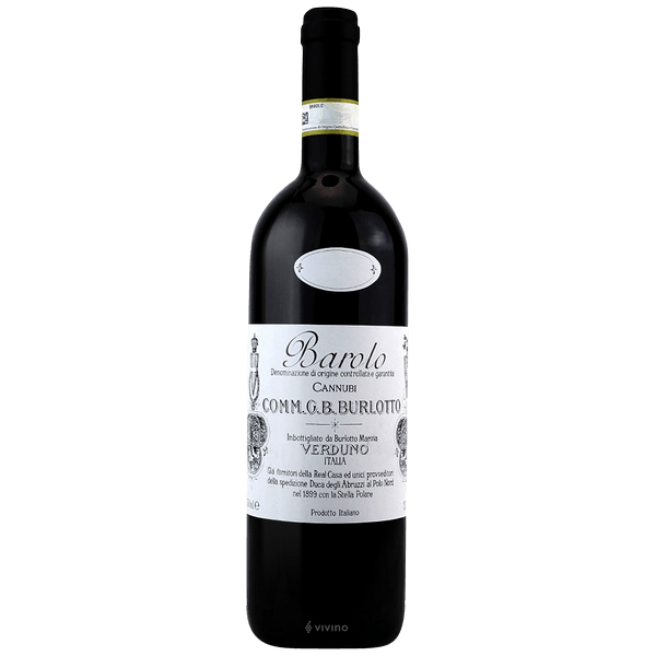 Comm. G.B. Burlotto Barolo Vigneto Cannubi 2018