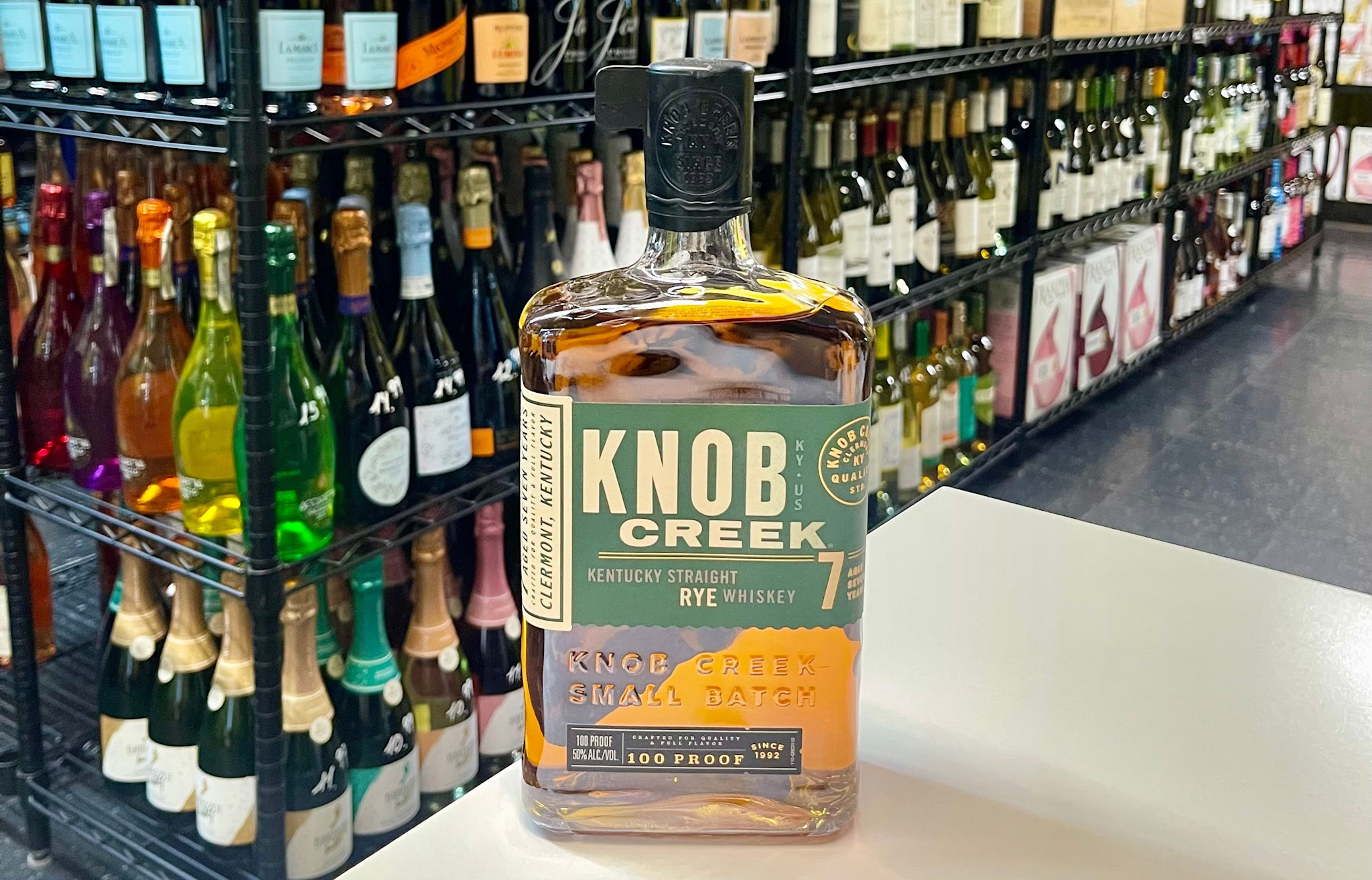 Knob Creek Knob Creek 7Y Kentucky Straight Rye Whiskey 750ml
