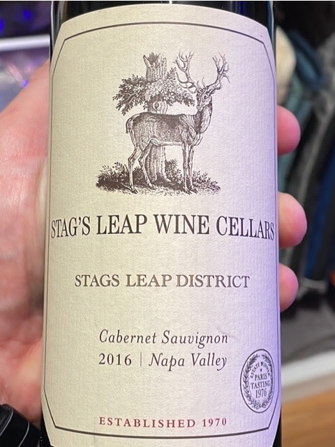 Stag's Leap Winery Stag's Leap Wine Cellars Cabernet Sauvignon 1997