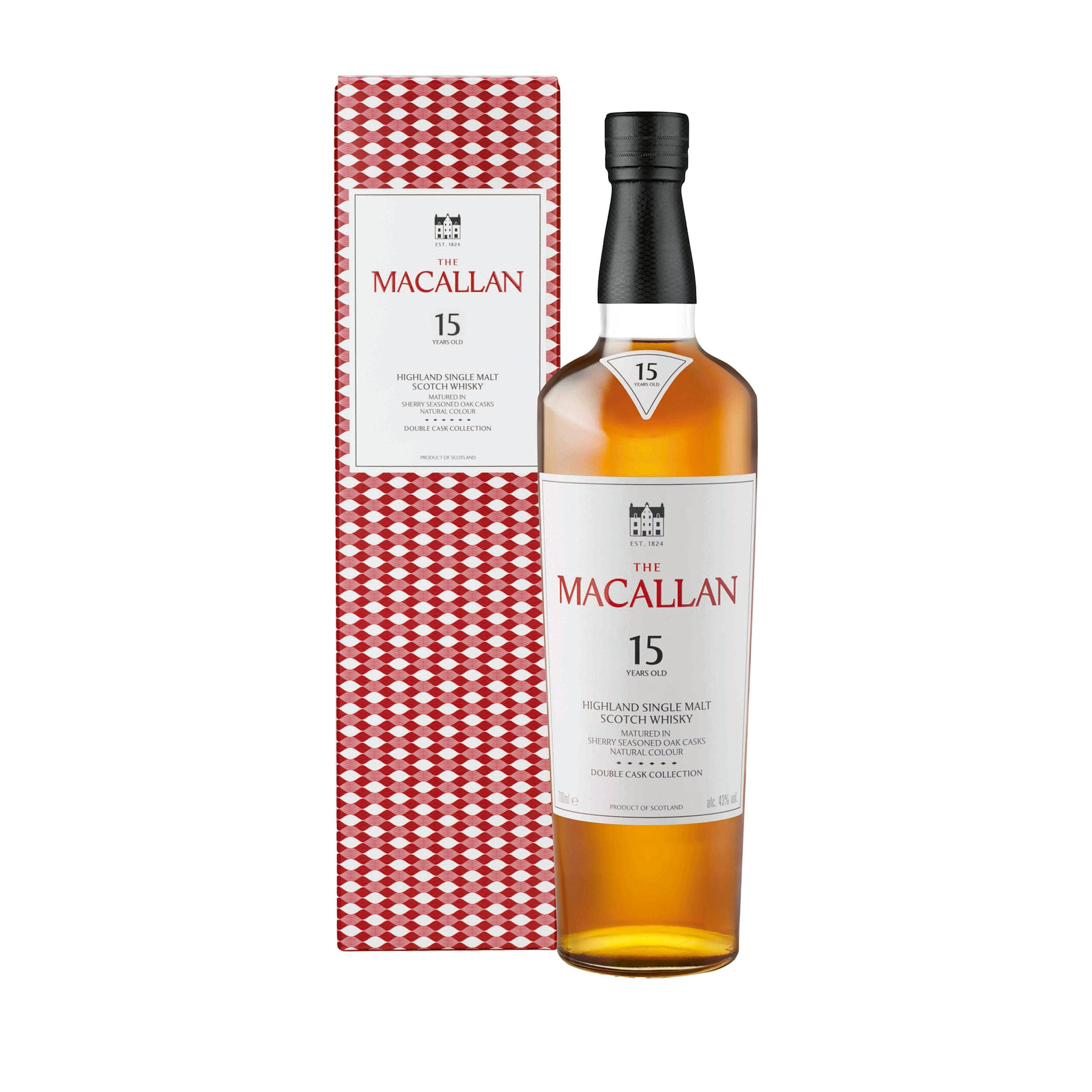 Macallan The Macallan 15Y Double Cask Scotch Whisky (new pack) 750ml