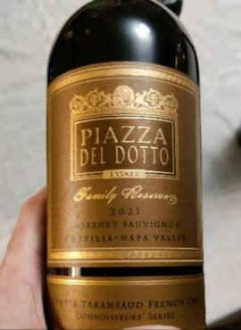 Del Dotto Del Dotto Piazza Reserve Cabernet Sauvignon 2015