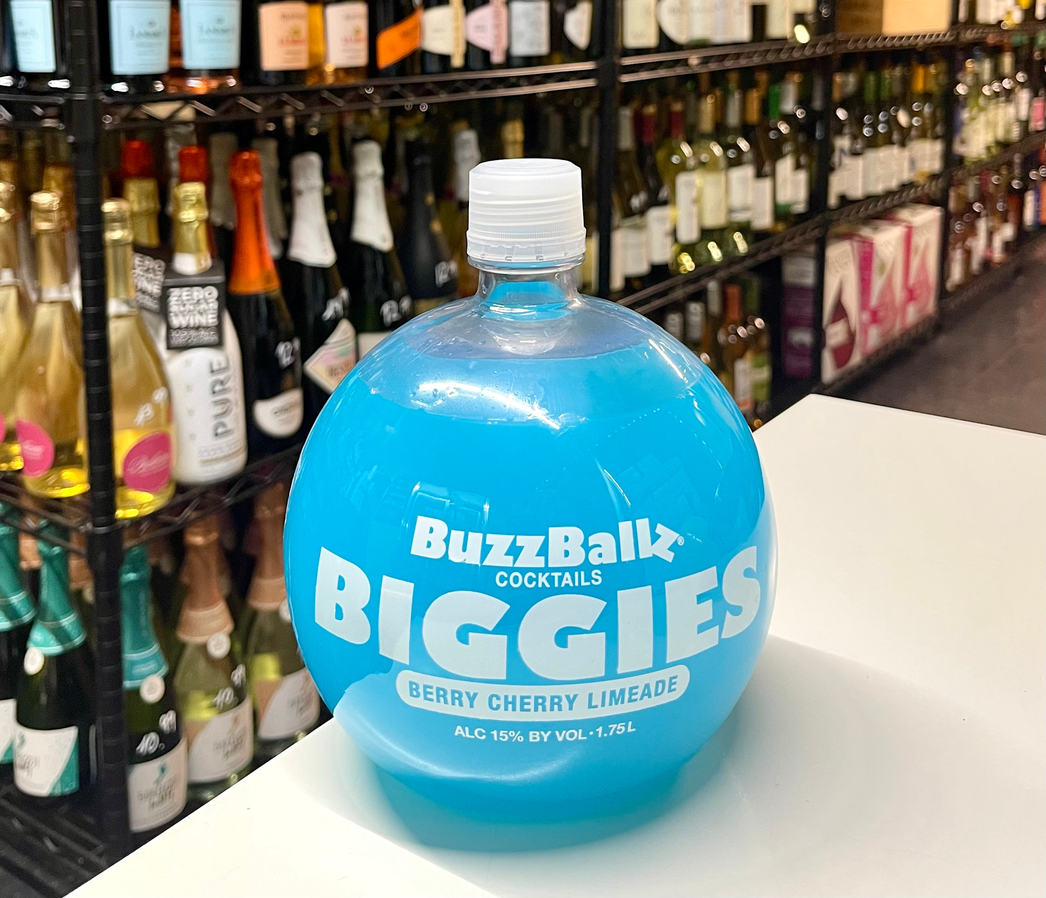 Buzzballz Biggies Berry Cherry Limeade Cocktails  1.75L