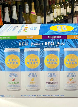 High Noon Sun Sips High Noon Vodka Seltzer Tropical Variety 8-Pack 355ml