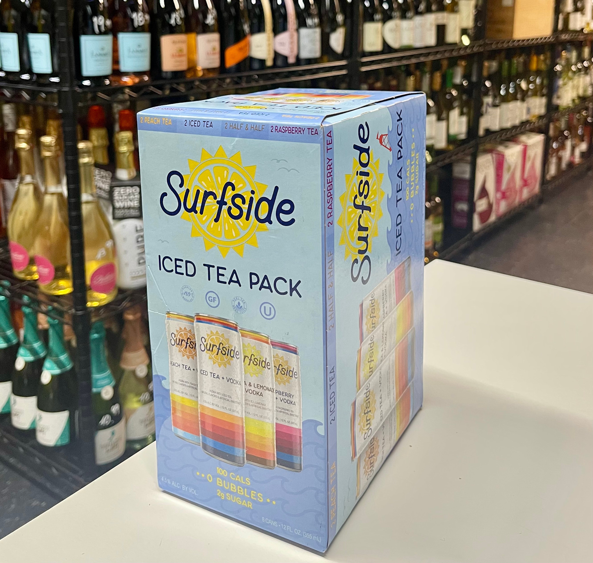 Surfside Vodka Iced Tea Variety Pack 8 x 355 ml