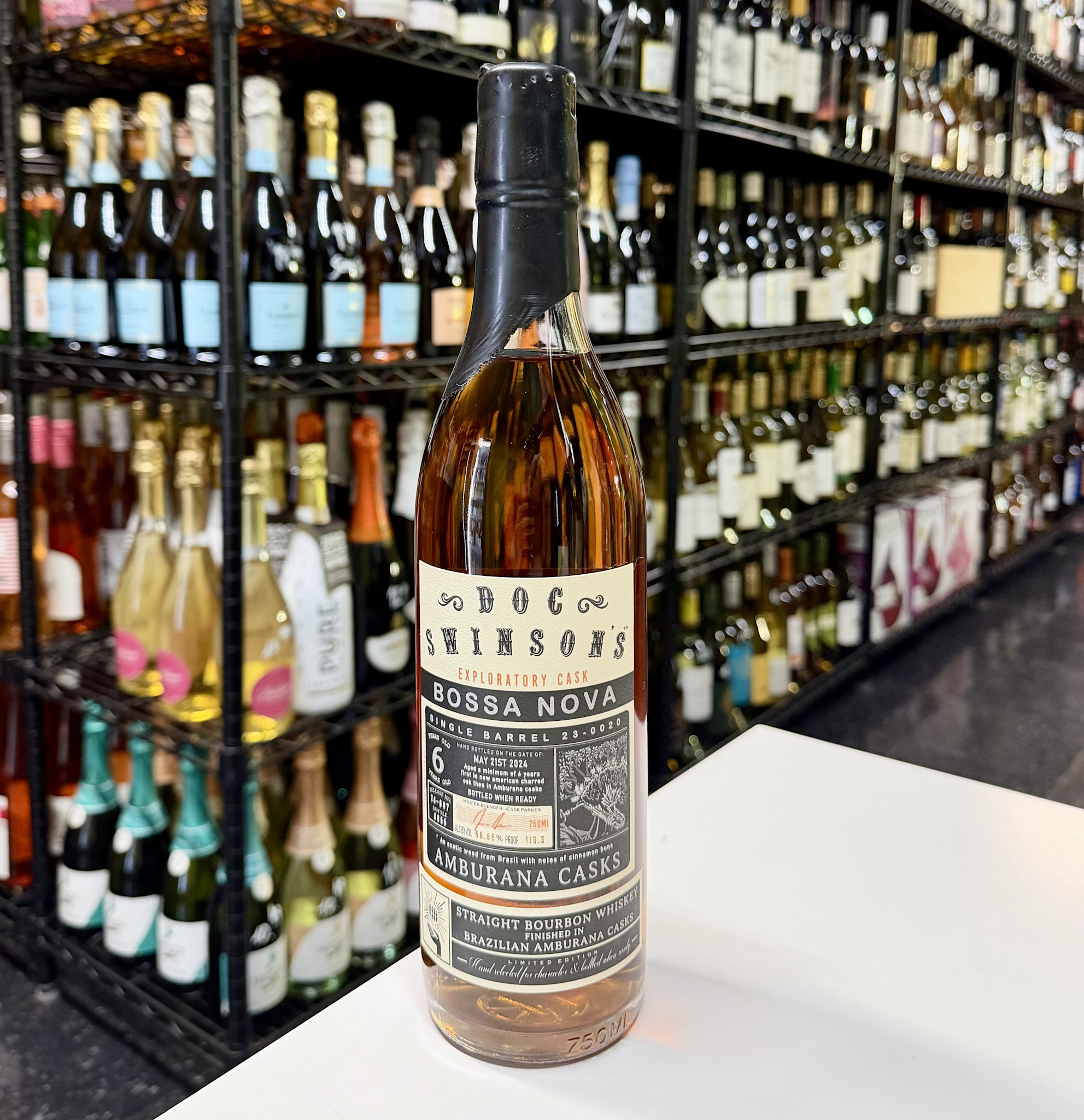 Doc Swinson's Exploratory Cask Bossa Nova Straight Bourbon Whiskey  750ml