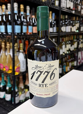 James E. Pepper 1776 Barrel Proof Straight Rye Whiskey 750ml