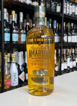 Aguardiente Amarillo De Manzanares Sin Azucar 1L