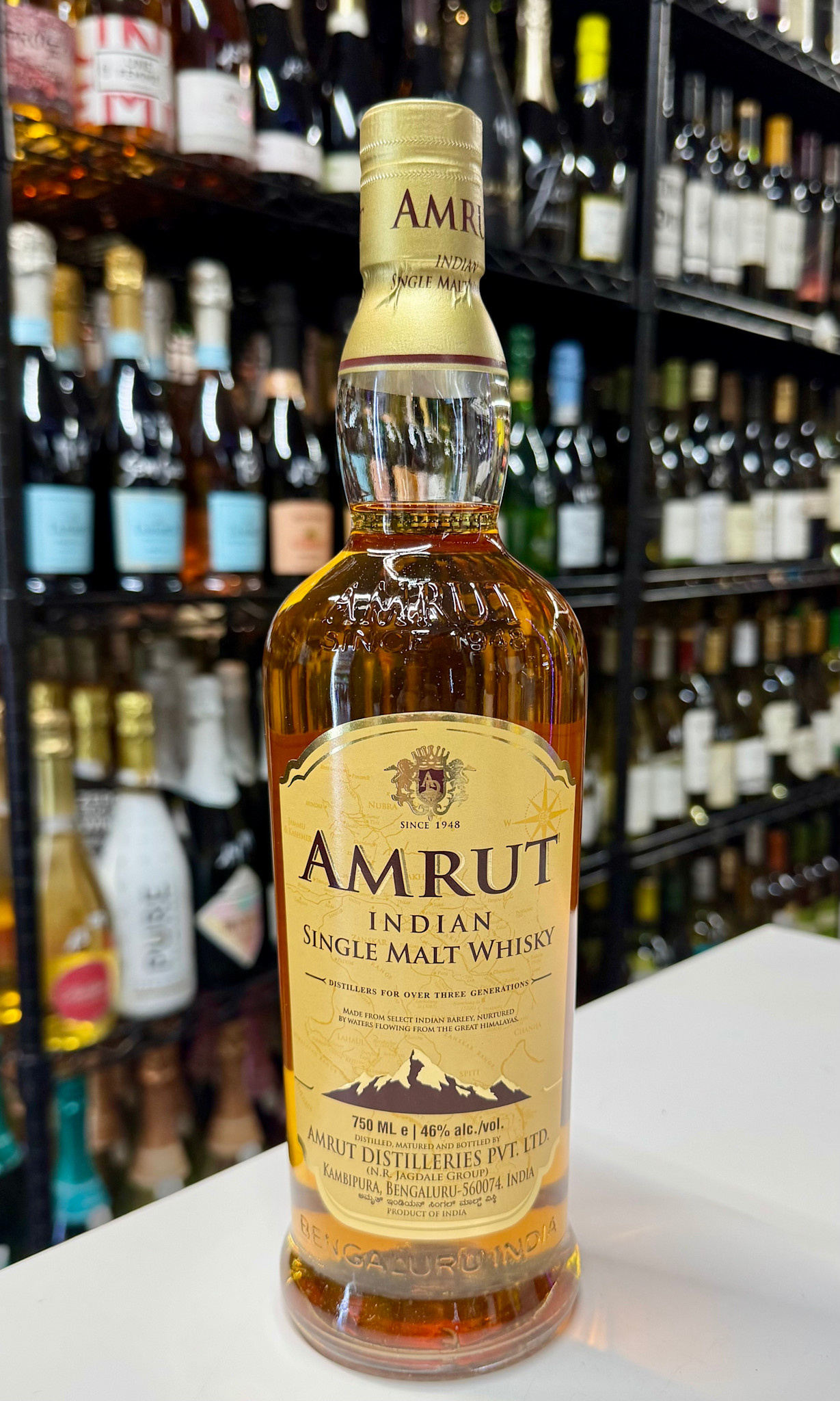 Amrut Indian Single Malt Whisky 750ml