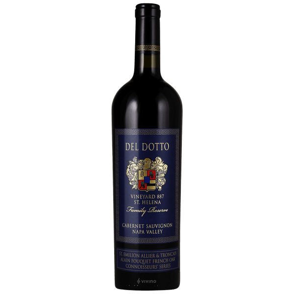 Del Dotto Del Dotto Vineyard 887 St. Emilion Fouquet French Oak Family Reserve North/Front Cabernet Sauvignon 2016