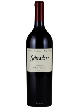 Schrader Schrader Cabernet Sauvignon Beckstoffer To Kalon Vineyard 2017