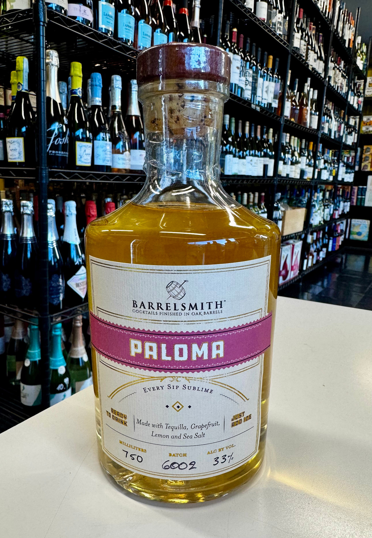 BarrelSmith Paloma Cocktail 750ml