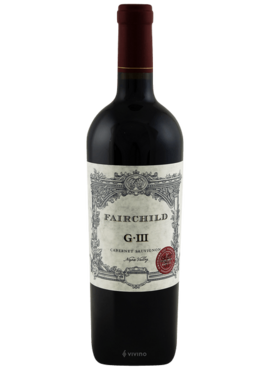 Fairchild Estate G.III Cabernet Sauvignon 2011